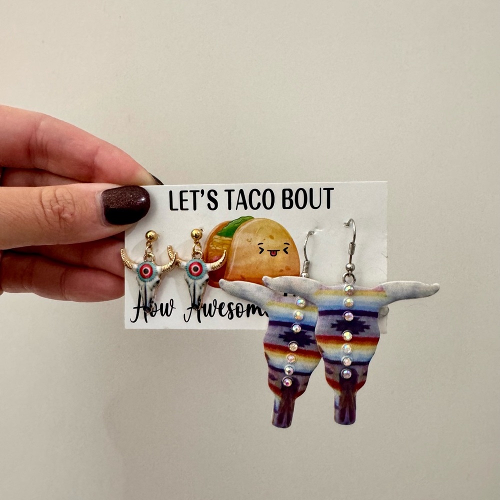 Western earrings